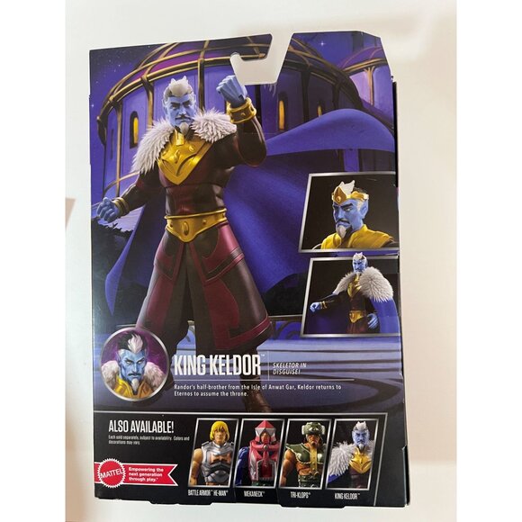 Masters Of The Universe Masterverse Revolution King Keldor Action Figure 6+ year - Picture 2 of 3